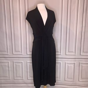 Max and Cleo deep v neck cocktail dress. Size XL
